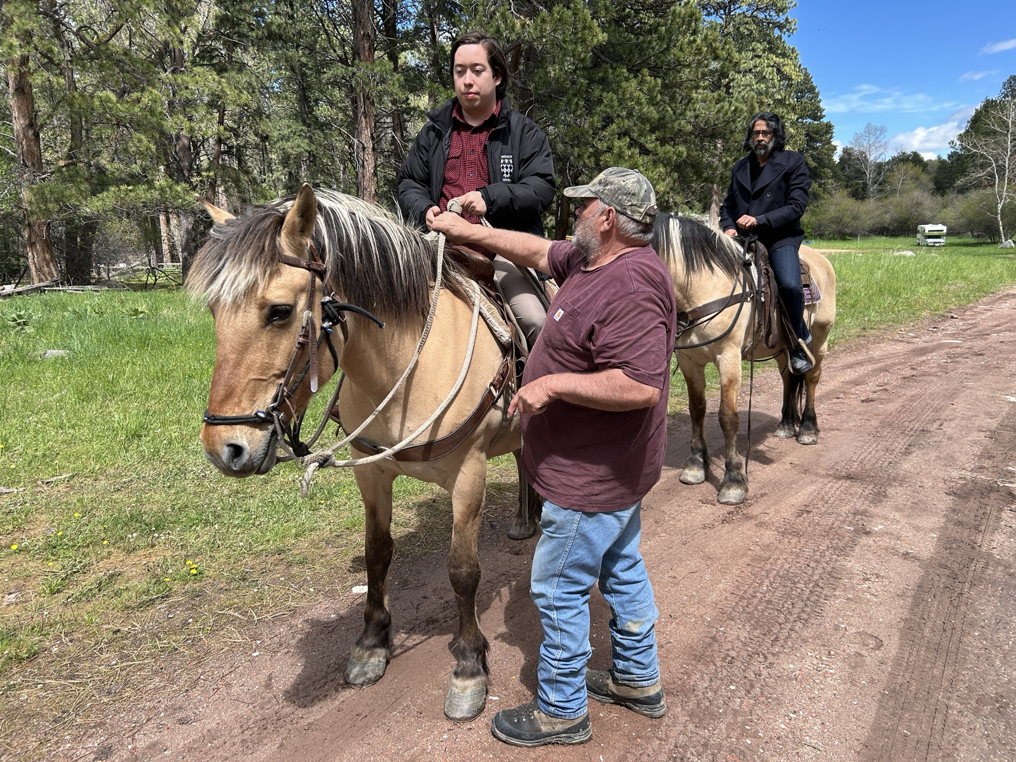 Saddling up for a trail ride